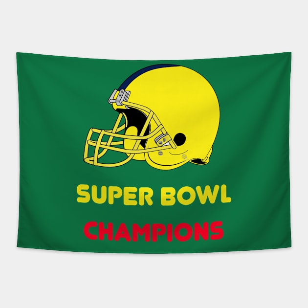 Super Bowl Tapestry by awesomeshirts