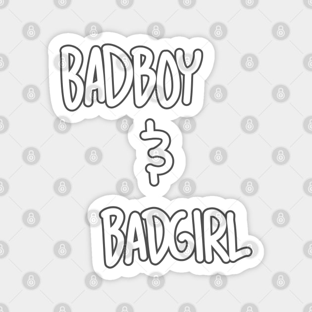 Badboy and Badgirl Magnet by RizanDoonster