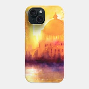 Golden hour light Phone Case