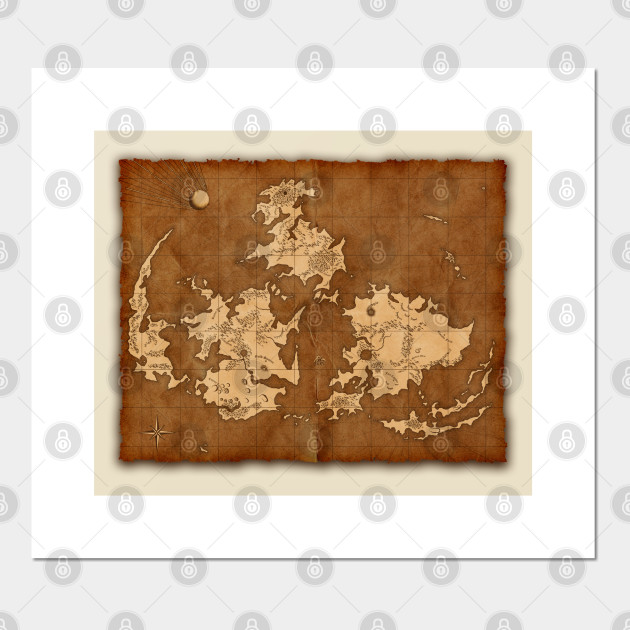 Final Fantasy Vii Antique World Map Final Fantasy 7 Posters And Art Prints Teepublic This detailed map is gaia from the extremely popular game final fantasy vii, with many hours dedicated to i love these posters , everything i asked for was included and they are such good quality at such a good price. final fantasy vii antique world map