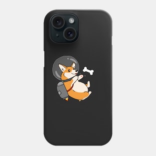 chubby space jetpack corgi Phone Case