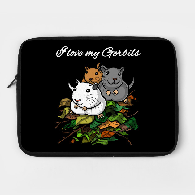 I Love My Gerbils Shirt For Kids Pet Lovers