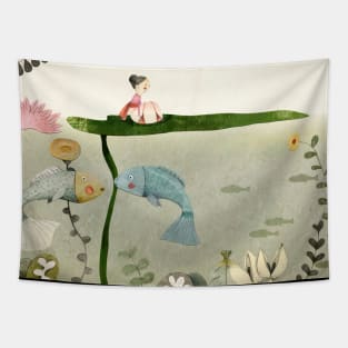 Thumbelina 3 Tapestry