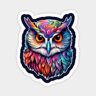 A beautiful owl Magnet