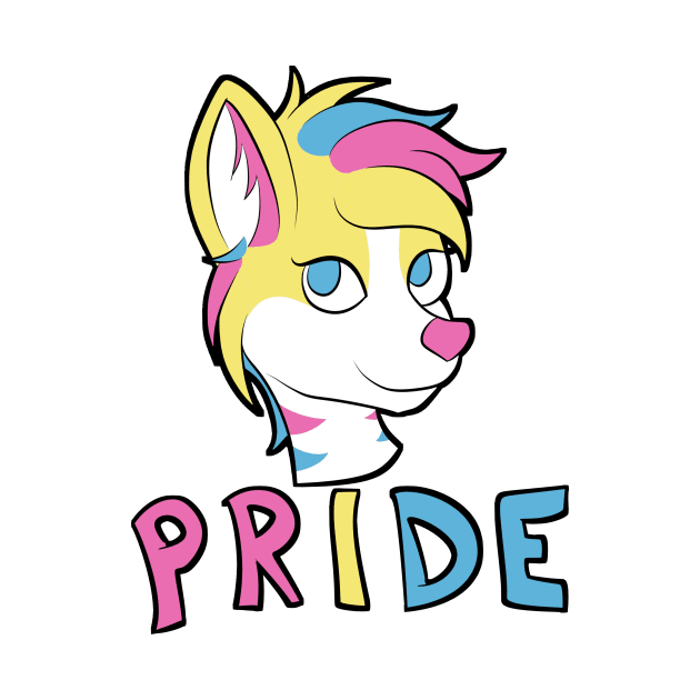 Pan Pride - Furry Mascot by Aleina928