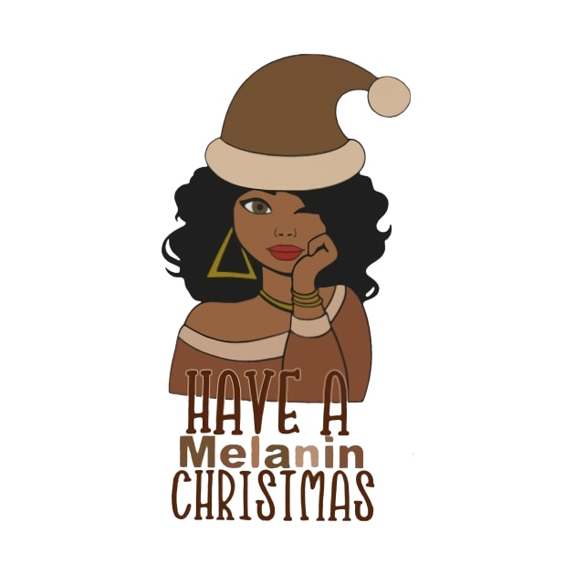 Have A Melanin Christmas by Distefano