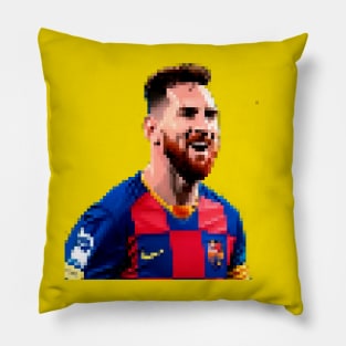 Messi pixel Pillow