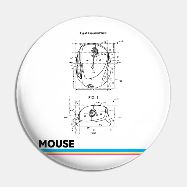 Design of Mouse Pin by ForEngineer