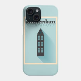 Amsterdam Poster Design Phone Case