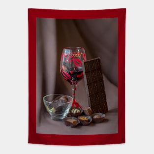 Wine and chocolate for you Tapestry