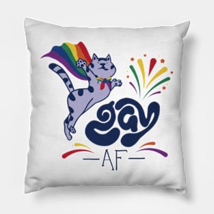 Gay AF Pillow