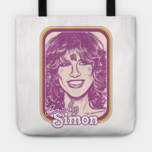 Carly Simon // 80s Style Fan Art Design Tote