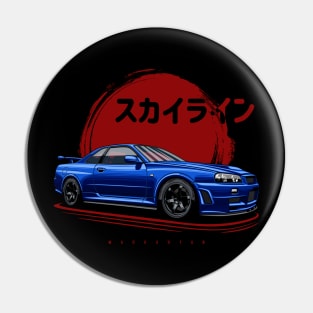 Skyline R34 GT-R Pin