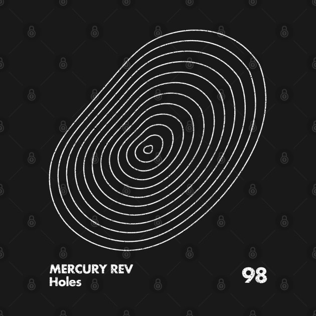Mercury Rev / Holes / Minimal Graphic Design Tribute by saudade