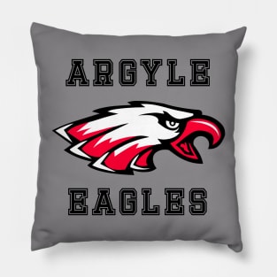 Argyle Eagles Pillow