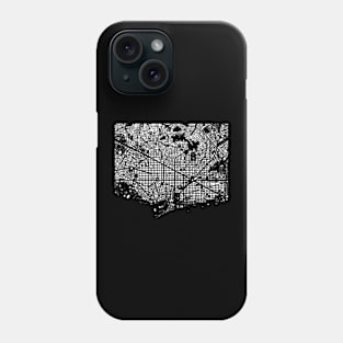 Barcelona white Phone Case