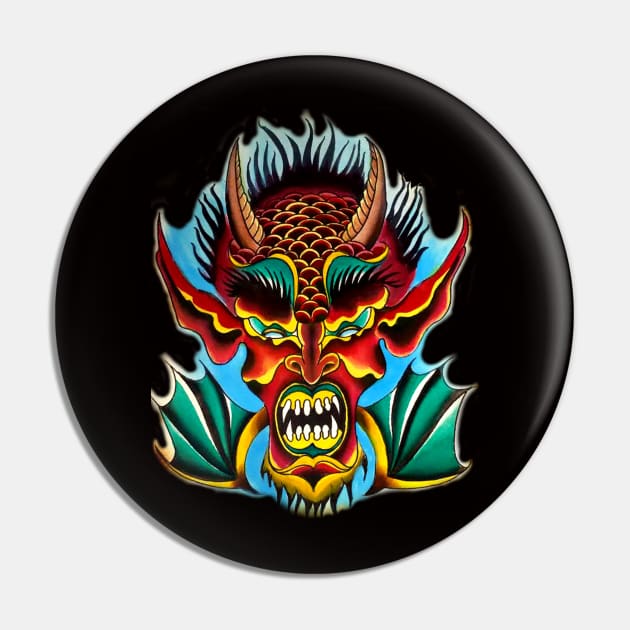 Devil Pin by EotresVlecFineArts