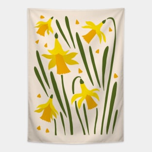 Daffodil Flowers Tapestry