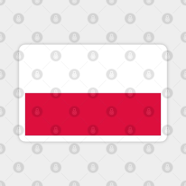 Flag of Poland Magnet by DiegoCarvalho