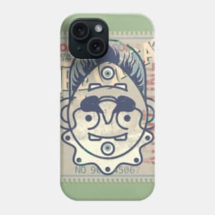 Topsy Turvey Upside Down Circus Ticket Phone Case