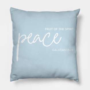 Peace Fruit of the Spirit Christian T-Shirt, T-Shirt, Faith-based Apparel, Women's, Men's, Unisex, Hoodies, Sweatshirts Pillow