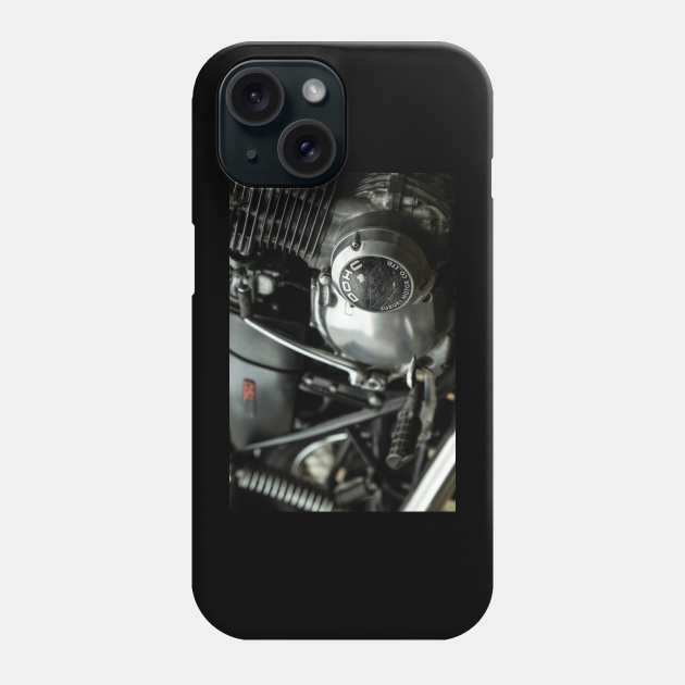 Classic engine in colour Phone Case by Silver Linings