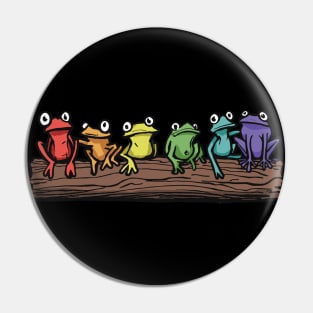 Gay Frogs Pin