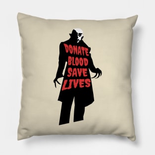 Donate blood Pillow