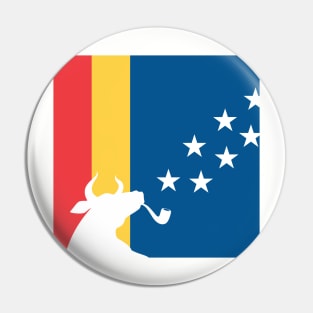 Bull Durham Flag Pin