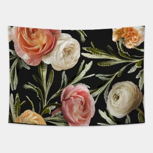 Flower Power Rosa Tapestry