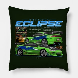 Eclipse Gs - The Fast And Furious Pillow