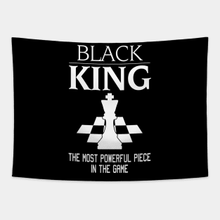 Black King The Most Powerful Piece In The Game, Black History Month, Black Lives Matter, African American History Tapestry