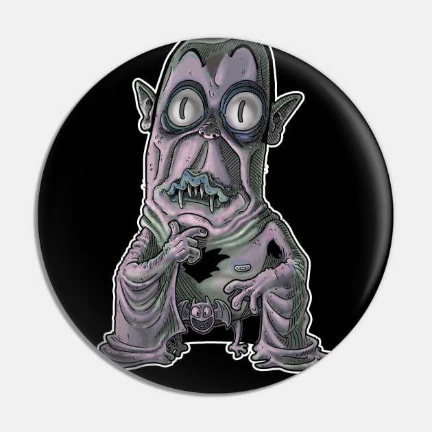 Ugly Little Vampire with flappy arm skin Pin by JENNEX