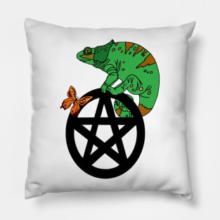 Chameleon Pentacle Pillow