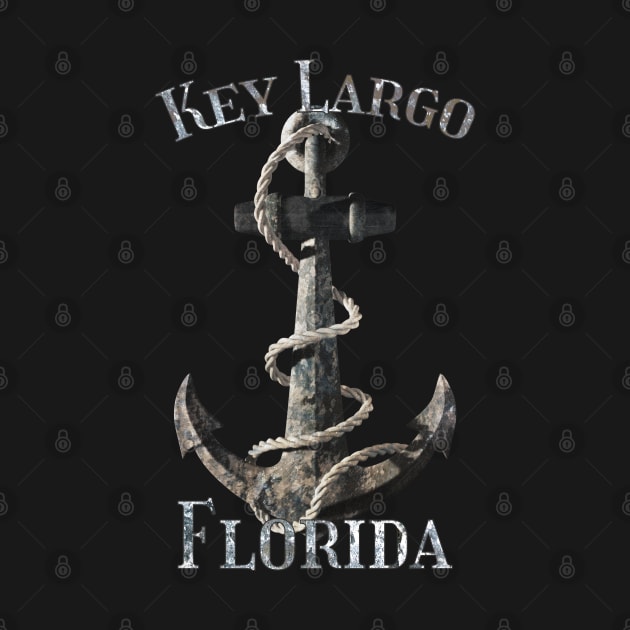 Key Largo Florida Vacation Nautical Anchor Sailing by macdonaldcreativestudios