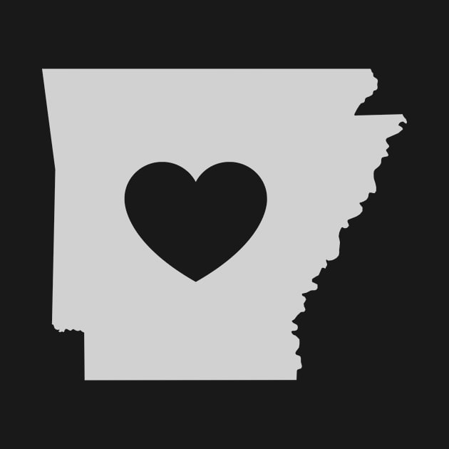 Arkansas Love Heart by helloshirts