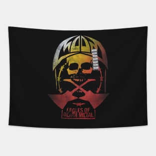 Eagles Of Death Metal EODM Skull Crossed Guitars Rock Band Tapestry