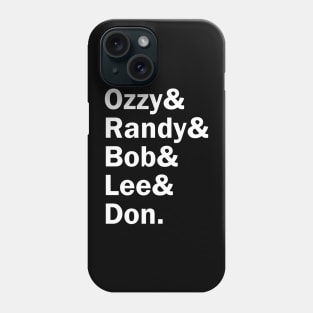 Funny Names x Ozzy Osbourne Blizzard of Ozz Phone Case