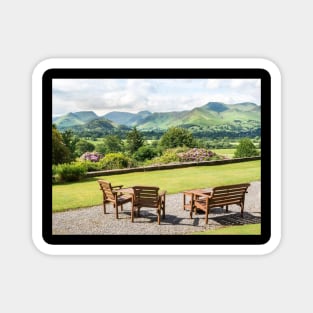 Lake district  Keswick  relaxing view Magnet