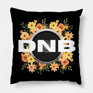 DNB - Bass Flowers Pillow