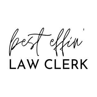 Law Clerk Gift Idea For Him Or Her, Thank You Present T-Shirt