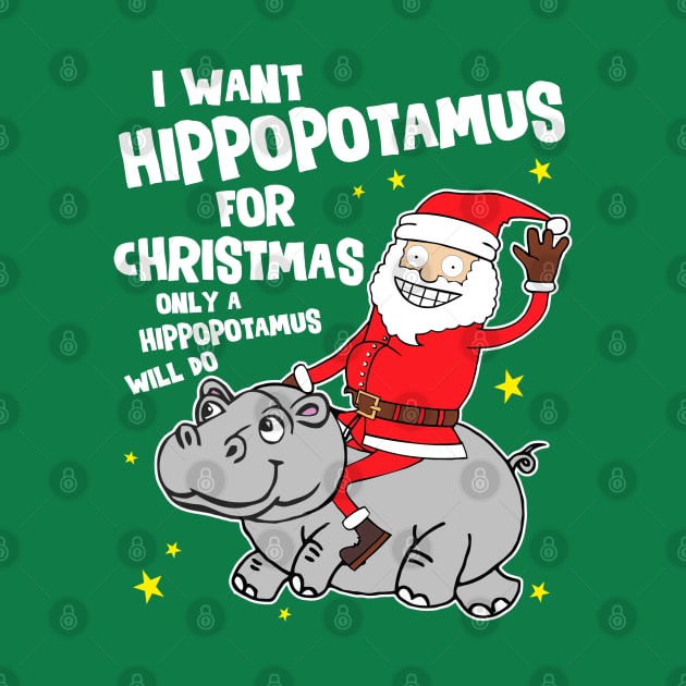 I Want a Hippopotamus For Christmas by darklordpug