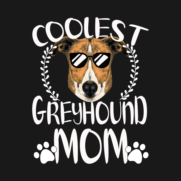 Glasses Coolest Greyhound Dog Mom by mlleradrian