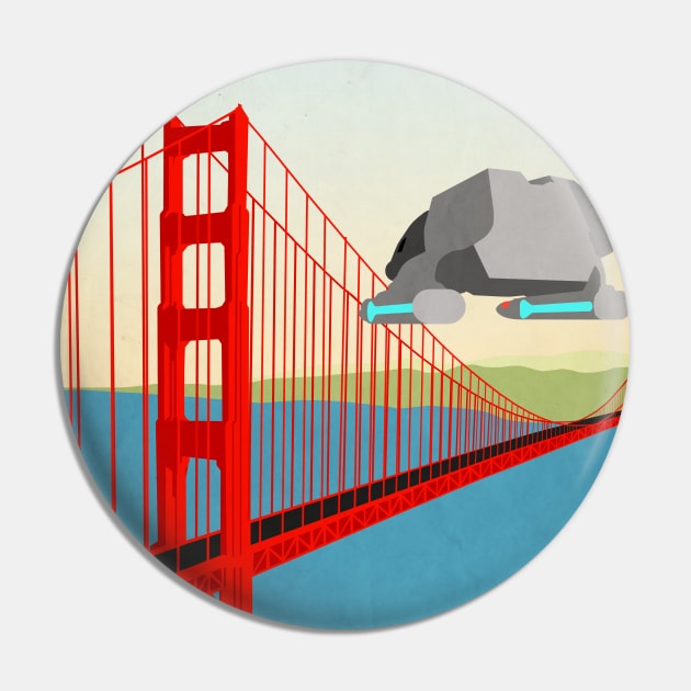 Star Trek - Travel Poster San Francisco Pin by AdriansFinalFrontier