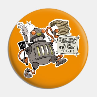 Waffle Bot Pin
