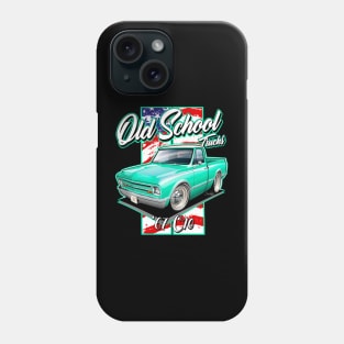 Cartooned 1967 Chevy C10 Truck Phone Case