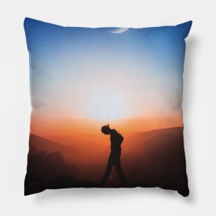 Moon and sun Pillow