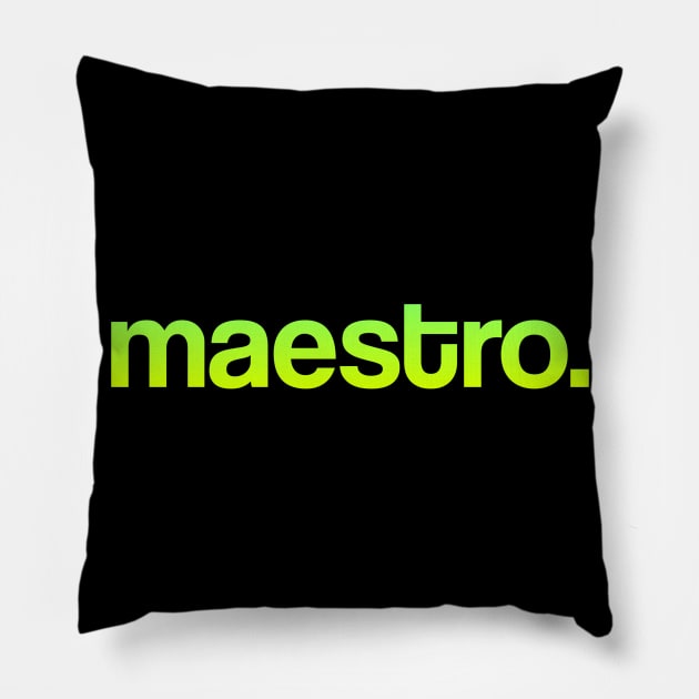 Maestro. Pillow by radeckari25