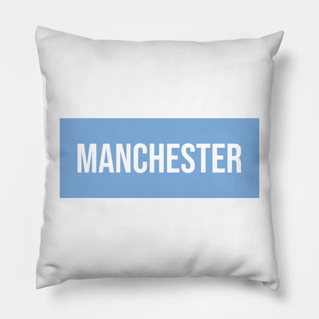 Manchester City Pillow by GotchaFace