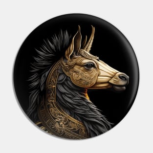 Inca Horse Pin